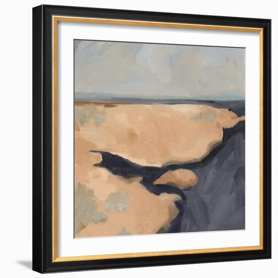 Blue California Coast II-Jacob Green-Framed Art Print