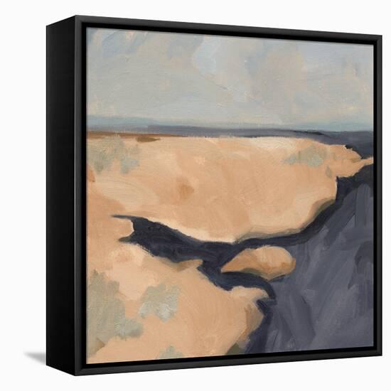 Blue California Coast II-Jacob Green-Framed Stretched Canvas