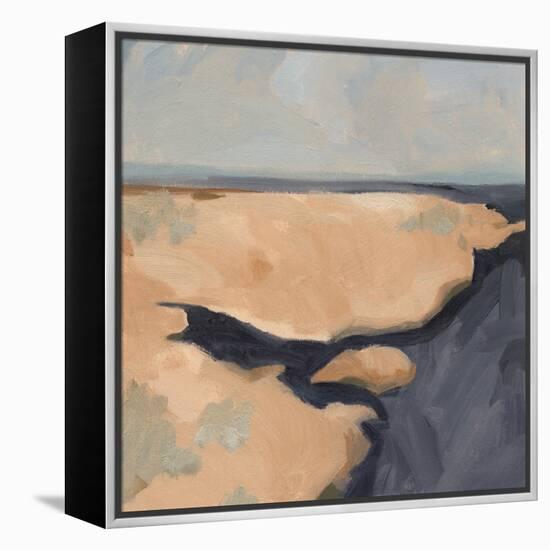 Blue California Coast II-Jacob Green-Framed Stretched Canvas