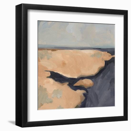 Blue California Coast II-Jacob Green-Framed Art Print