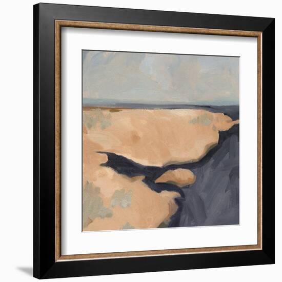 Blue California Coast II-Jacob Green-Framed Art Print