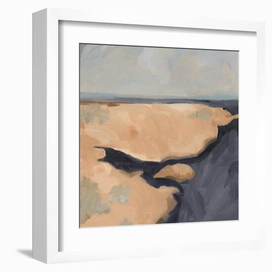 Blue California Coast II-Jacob Green-Framed Art Print