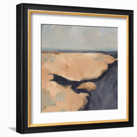 Blue California Coast II-Jacob Green-Framed Art Print