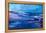 Blue Californian Seascape In Big Sur-Markus Bleichner-Framed Stretched Canvas