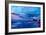 Blue Californian Seascape In Big Sur-Markus Bleichner-Framed Art Print