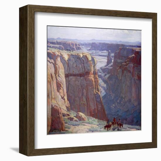 Blue Canyon-Edgar Payne-Framed Art Print