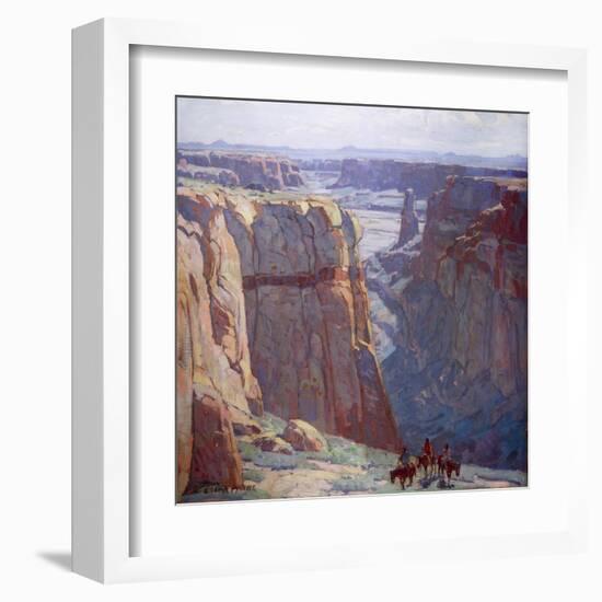 Blue Canyon-Edgar Payne-Framed Art Print