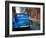 Blue Car in Havana, Cuba, Caribbean-Nadia Isakova-Framed Photographic Print