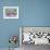 Blue Carousel-Judy Mastrangelo-Framed Giclee Print displayed on a wall