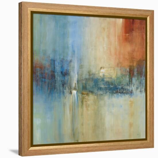 Blue Cascade-Simon Addyman-Framed Stretched Canvas