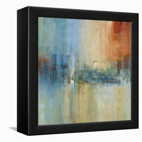 Blue Cascade-Simon Addyman-Framed Stretched Canvas