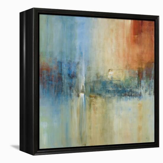 Blue Cascade-Simon Addyman-Framed Stretched Canvas