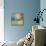 Blue Cascade-Simon Addyman-Framed Stretched Canvas displayed on a wall
