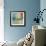 Blue Cascade-Simon Addyman-Framed Art Print displayed on a wall