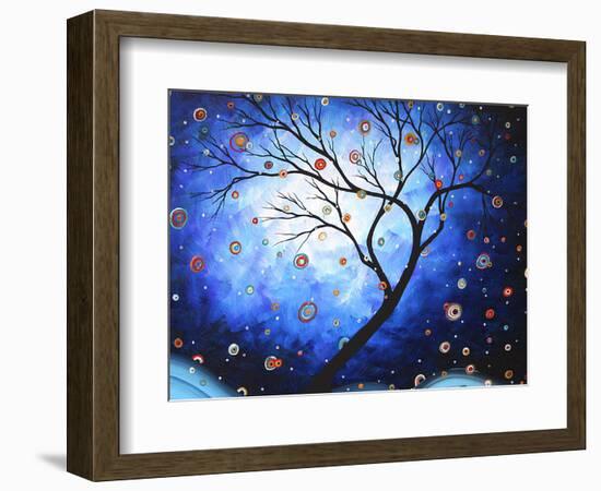 Blue Cascade-Megan Aroon Duncanson-Framed Art Print