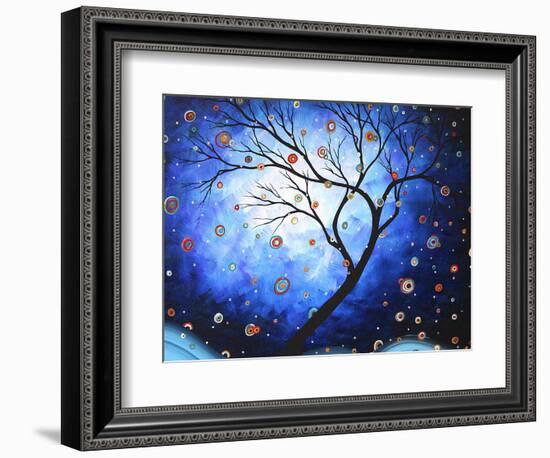 Blue Cascade-Megan Aroon Duncanson-Framed Art Print