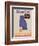 Blue Cat-Ken Bailey-Framed Giclee Print