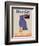 Blue Cat-Ken Bailey-Framed Giclee Print