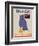 Blue Cat-Ken Bailey-Framed Giclee Print