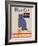 Blue Cat-Ken Bailey-Framed Giclee Print