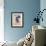 Blue Cat-Ken Bailey-Framed Giclee Print displayed on a wall