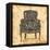 Blue Chair VII-Gregory Gorham-Framed Stretched Canvas