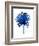 Blue Chamaerops Leaf-Jasmine Woods-Framed Premium Giclee Print