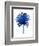 Blue Chamaerops Leaf-Jasmine Woods-Framed Premium Giclee Print