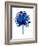 Blue Chamaerops Leaf-Jasmine Woods-Framed Art Print