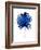 Blue Chamaerops Leaf-Jasmine Woods-Framed Art Print