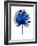 Blue Chamaerops Leaf-Jasmine Woods-Framed Art Print