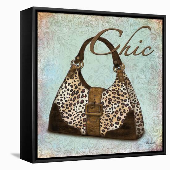 Blue Chic Purse-Todd Williams-Framed Stretched Canvas