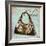 Blue Chic Purse-Todd Williams-Framed Art Print