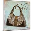 Blue Chic Purse-Todd Williams-Mounted Art Print