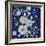 Blue Chinoserie Garden1-Studio M-Framed Art Print