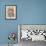 Blue Christmas Cat-Oxana Zaika-Framed Giclee Print displayed on a wall