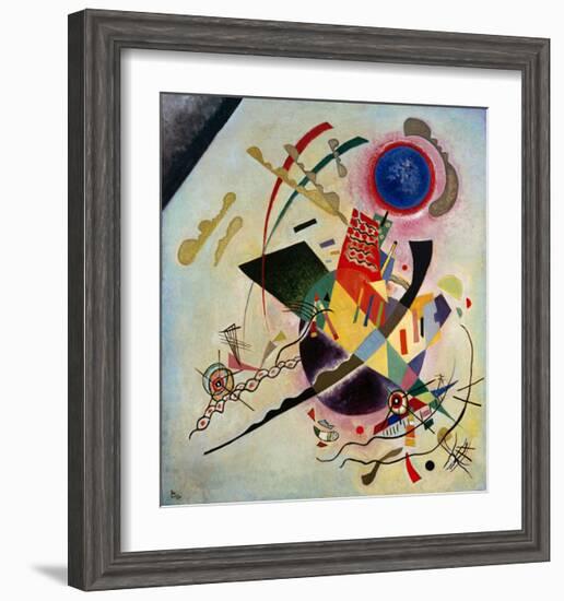 Blue Circle, 1922-Wassily Kandinsky-Framed Giclee Print