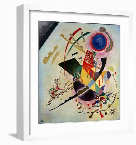 Blue Circle, 1922-Wassily Kandinsky-Framed Giclee Print