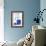 Blue Circle Study I-Jodi Fuchs-Framed Art Print displayed on a wall