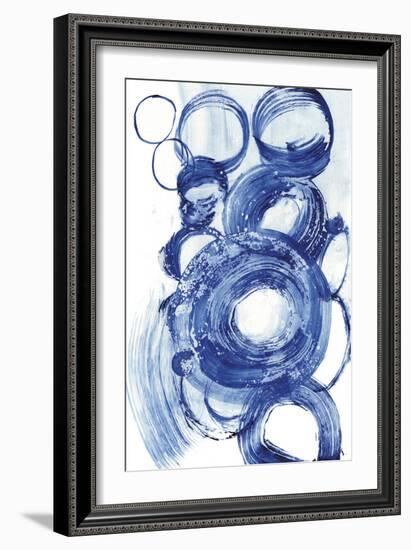 Blue Circle Study II-Jodi Fuchs-Framed Art Print