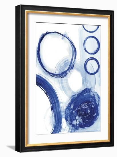 Blue Circle Study III-Jodi Fuchs-Framed Art Print