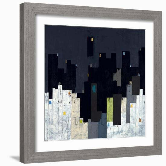 Blue City II-Brent Abe-Framed Giclee Print