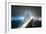 Blue City & Pretty Night Lights Bay Bridge San Francisco-Vincent James-Framed Photographic Print