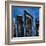 Blue Cityscape-Paul Brent-Framed Art Print