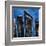 Blue Cityscape-Paul Brent-Framed Art Print