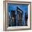 Blue Cityscape-Paul Brent-Framed Art Print