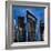 Blue Cityscape-Paul Brent-Framed Art Print