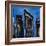 Blue Cityscape-Paul Brent-Framed Art Print