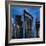 Blue Cityscape-Paul Brent-Framed Art Print