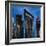 Blue Cityscape-Paul Brent-Framed Art Print